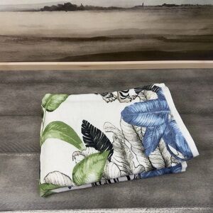 Williams Sonoma Home Tropical Jungle Print Pillow Cover Tiger Multi 22” NWOT